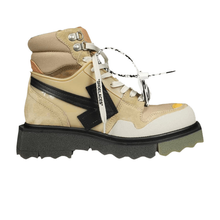 Off-White Hiking Sneaker Boot 'Beige' — Beige