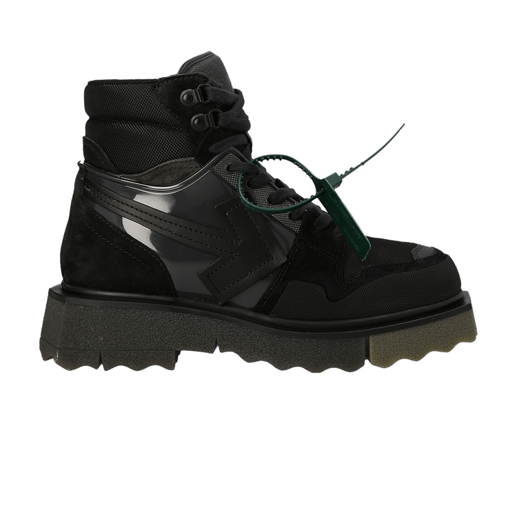 Off-White Hiking Sponge Sneakerboot 'Black Khaki' — Black/Khaki