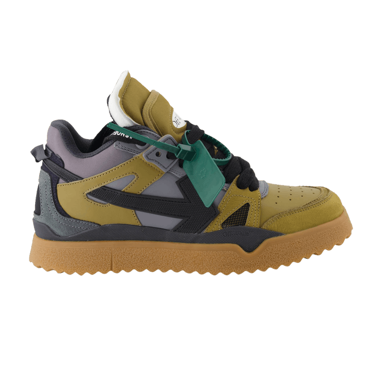 Off-White New Sponge Mid 'Military Black' — Military/Black
