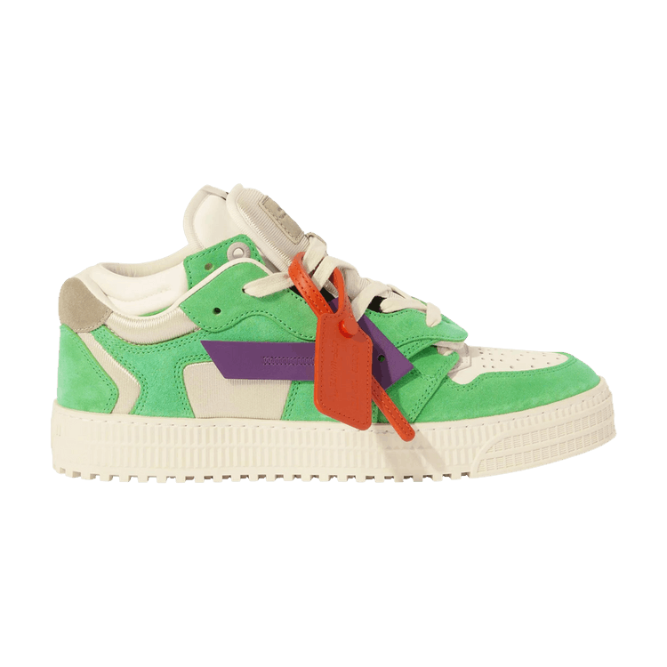Off-White Off-Court 3.0 Floating Arrow Low 'Purple Law Green' — Purple/Law Green