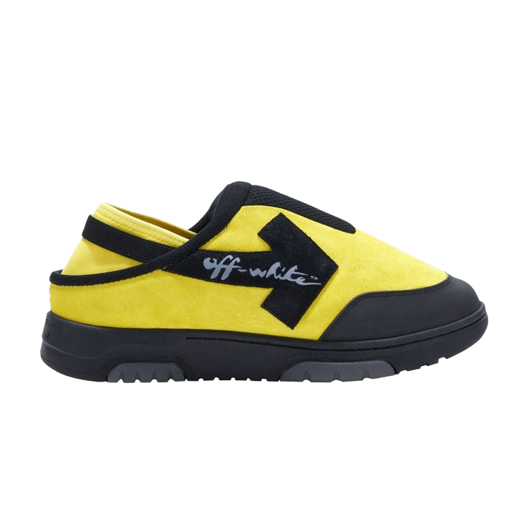 Off-White Out of Office Mule 'Yellow Black' — Yellow/Black