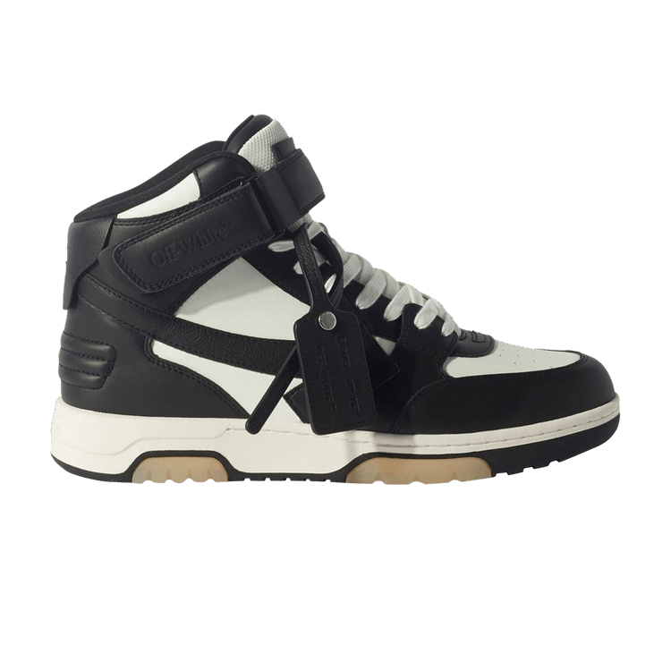 Off-White Out Of Office Mid 'Black White Beige Sole' — Black/White