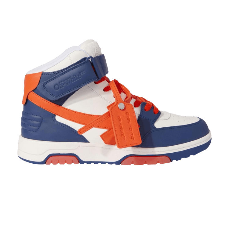 Off-White Out Of Office Mid 'Navy Blue Bright Orange' — Navy Blue/Bright Orange