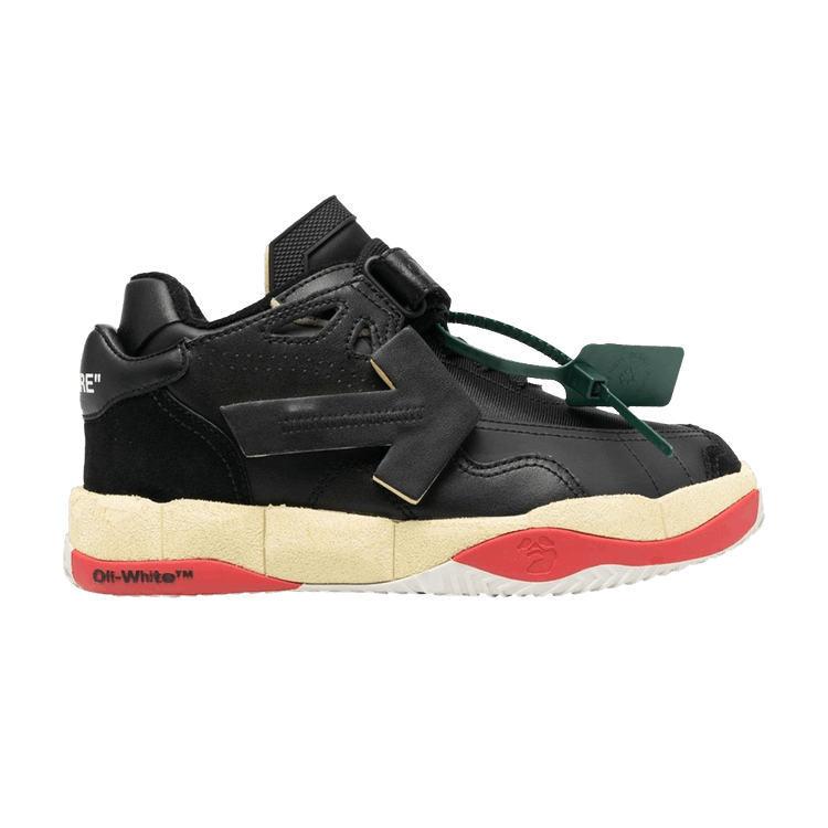 Off-White Puzzle Couture Low 'Black Cream Red' — Black/Multi-Color