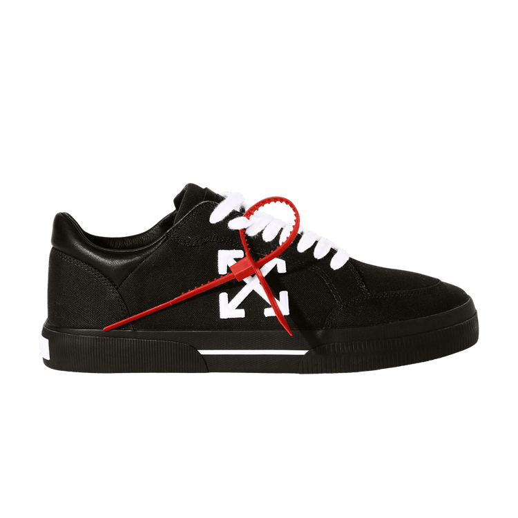Off-White New Low Vulcanized 'Black White' 2024 — Black/White