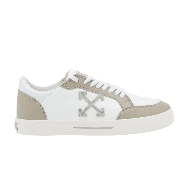 Off-White New Low Vulcanized 'White Sage' — White/Sage