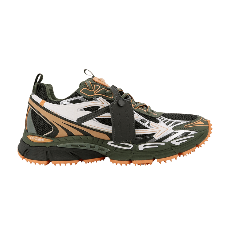 Off-White Be Right Back 'Military Green Peach' — Military Green/Peach