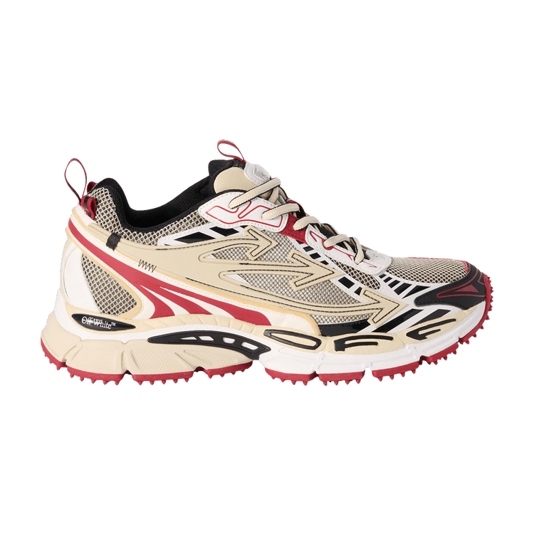 Off-White Be Right Back 'Sand Red' — Red/White