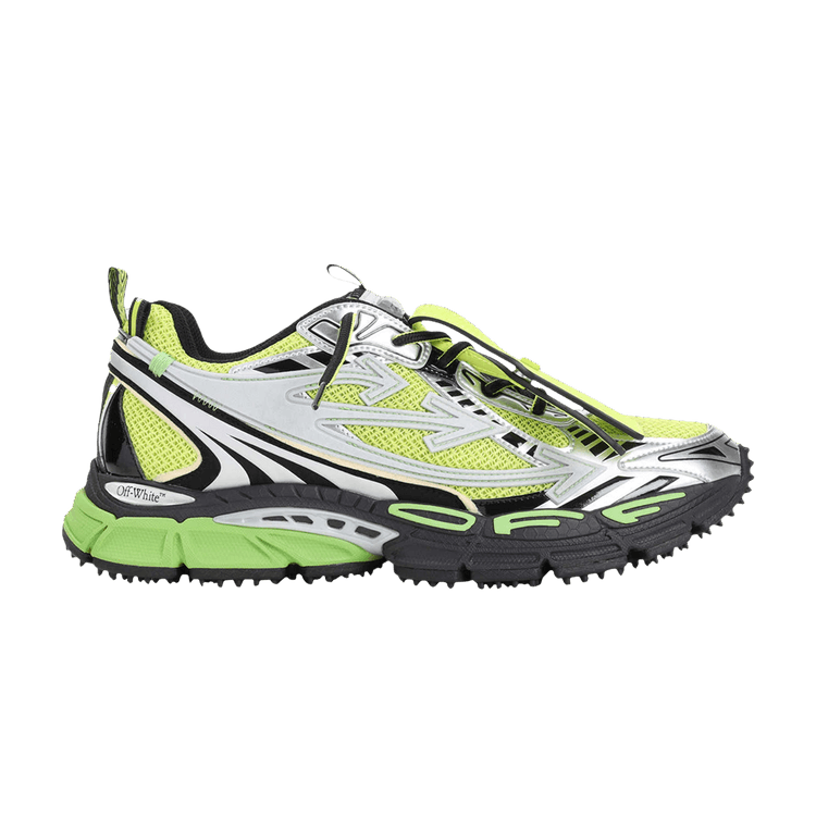 Off-White Be Right Back 'Silver Green Fluo' — Silver/Green Fluo