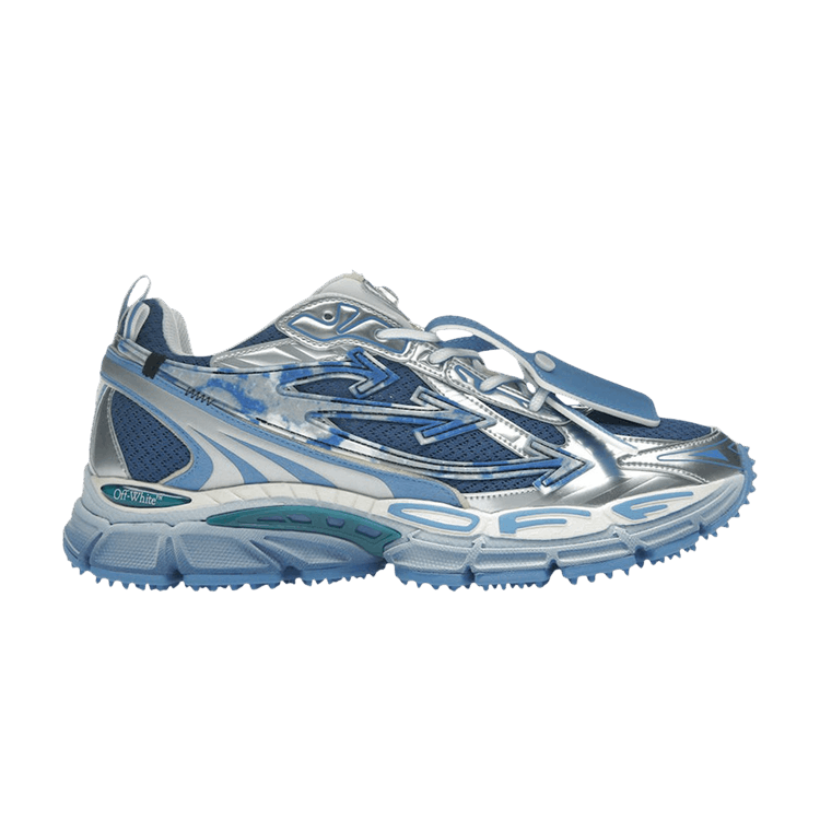 Off-White Be Right Back 'Silver Blue' — Blue/Silver