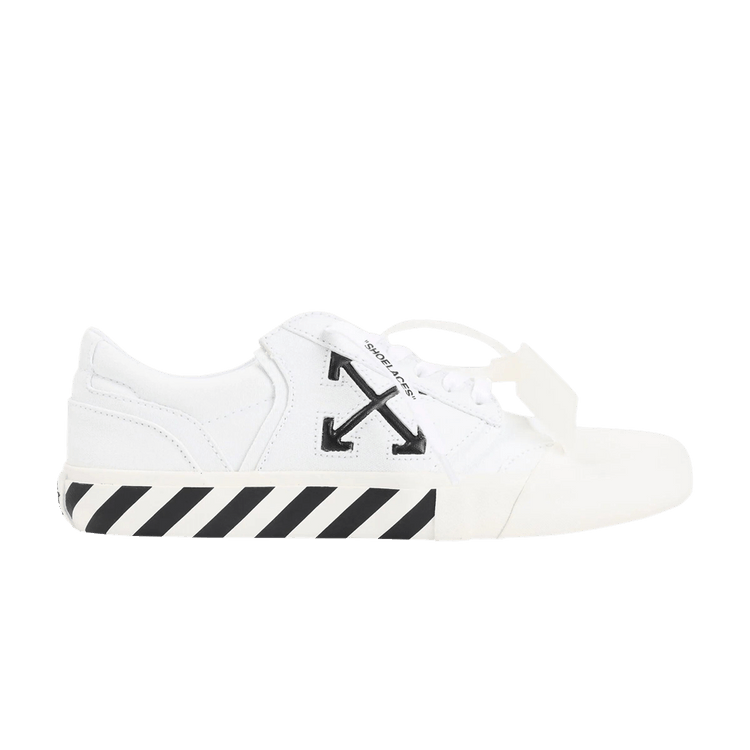 Off-White Vulc Undercut Sneaker 'White Black' — White/Black