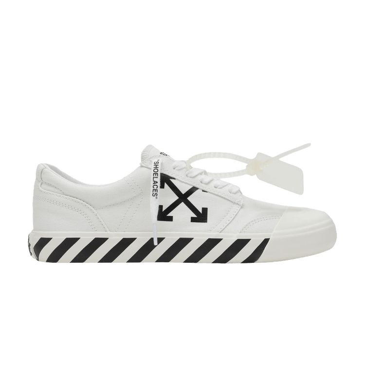 Off-White Vulcanized Sneaker 'White Black' — White/Black