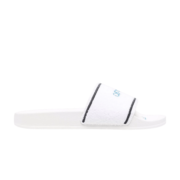 Off-White Logo Sliders 'Towel - White' — White
