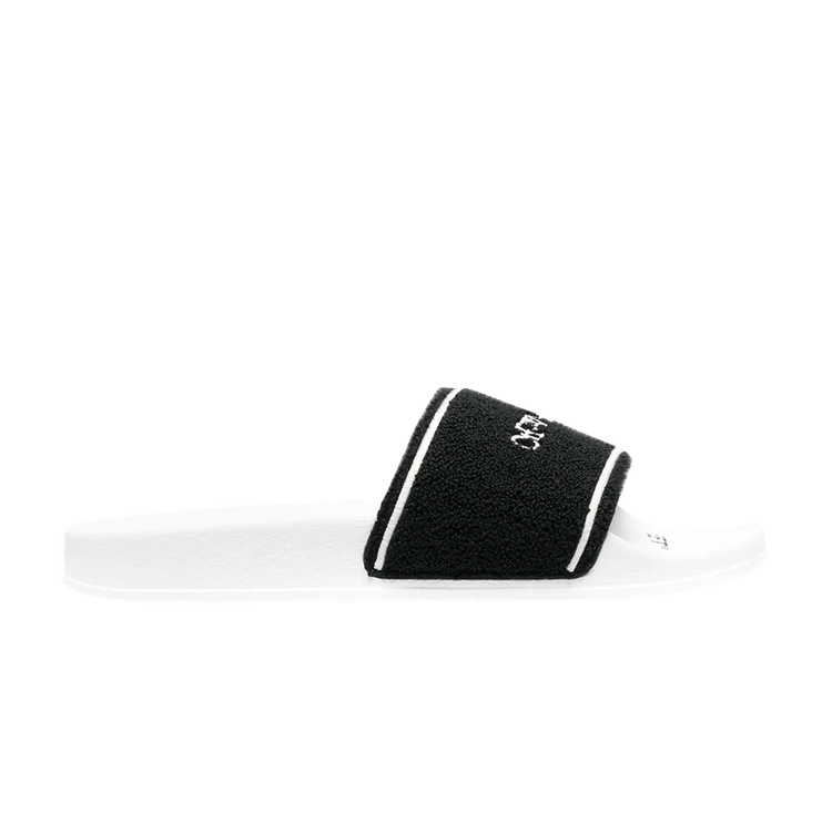 Off-White Sliders 'Towel - White Black' — White/Black