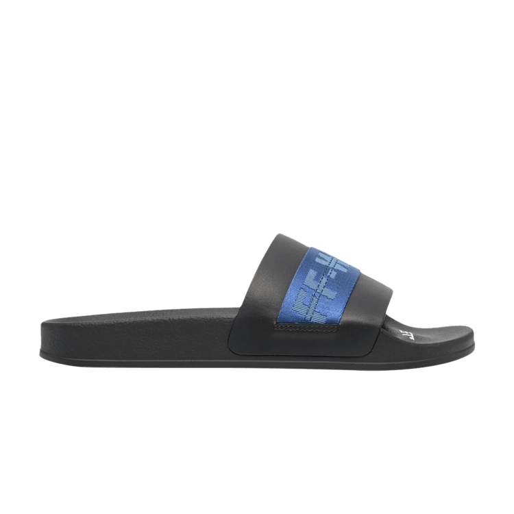 Off-White Industrial Sliders 'Black Blue' — Black/Blue