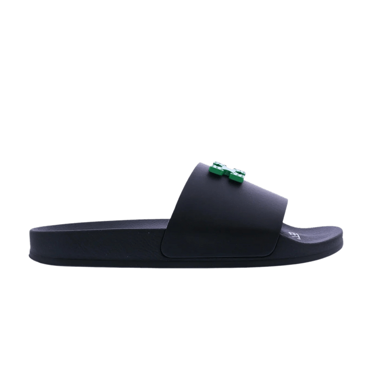 Off-White Meccano Slider 'Black' — Black/Green/Red