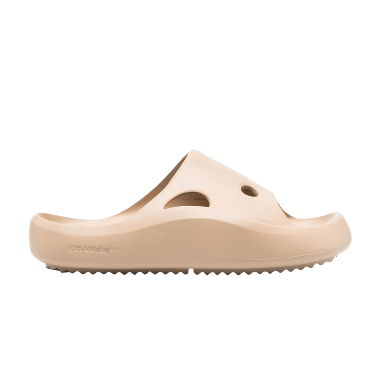 Off-White Meteor Slip-On Sliders 'Camel' — Camel