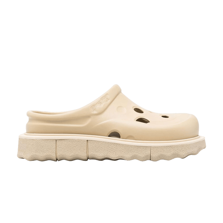 Off-White Sponge Sole Meteor Clog 'Beige' — Beige