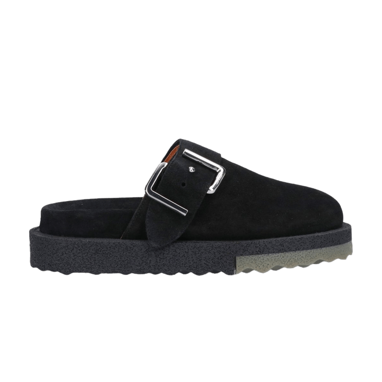 Off-White Sponge Clog 'Black' — Black
