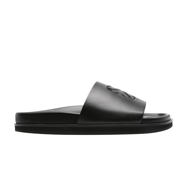 Off-White Cloud Arrow Sliders 'Black' — Black