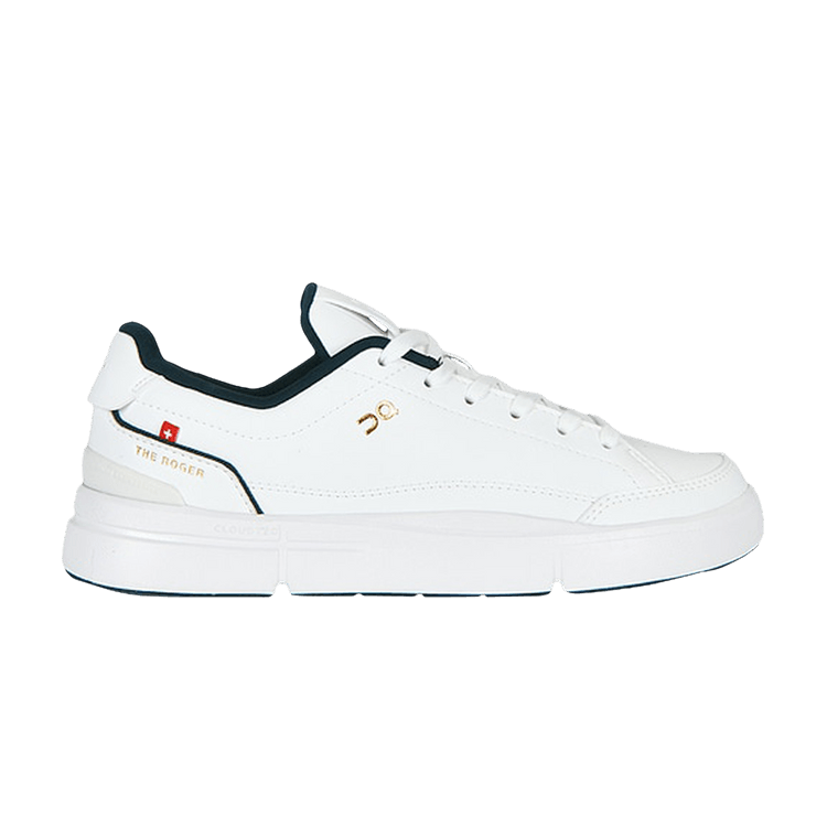 ON Wmns Roger Centre Court 'White Evergreen' — White &amp; Evergreen