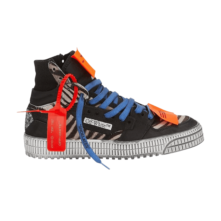 Off-White Wmns Off-Court 3.0 High 'Zebra' — Black/White