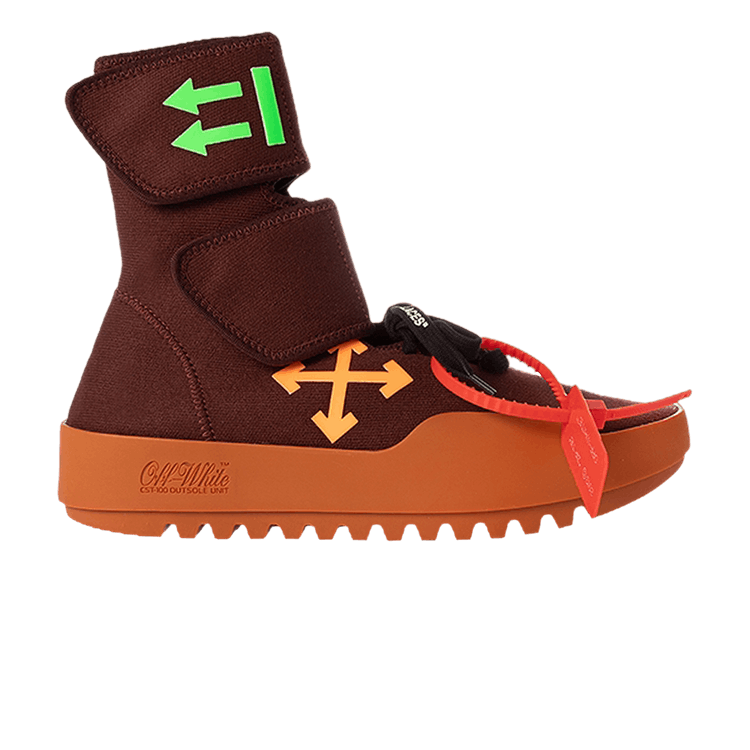 Off-White Wmns Moto Wrap Sneakers 'Burgundy' — Burgundy