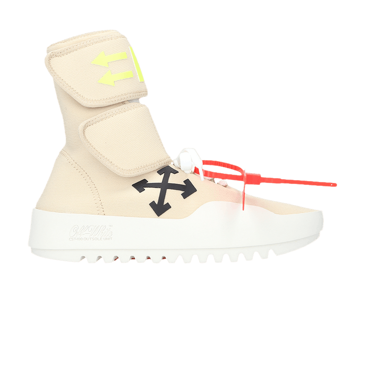 Off-White Wmns Moto Wrap Sneakers 'Beige' — Beige