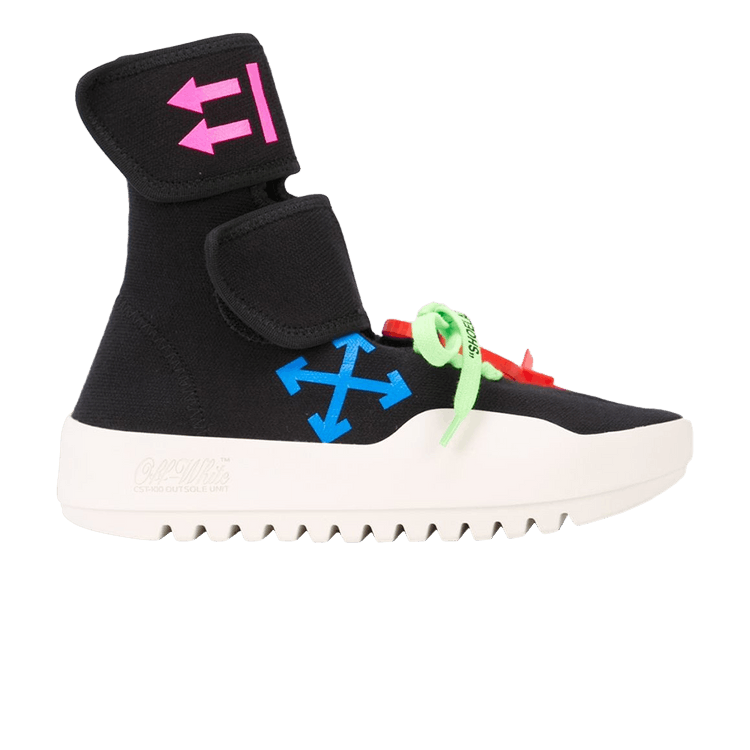 Off-White Wmns Moto Wrap 'Black' — Black/Pink