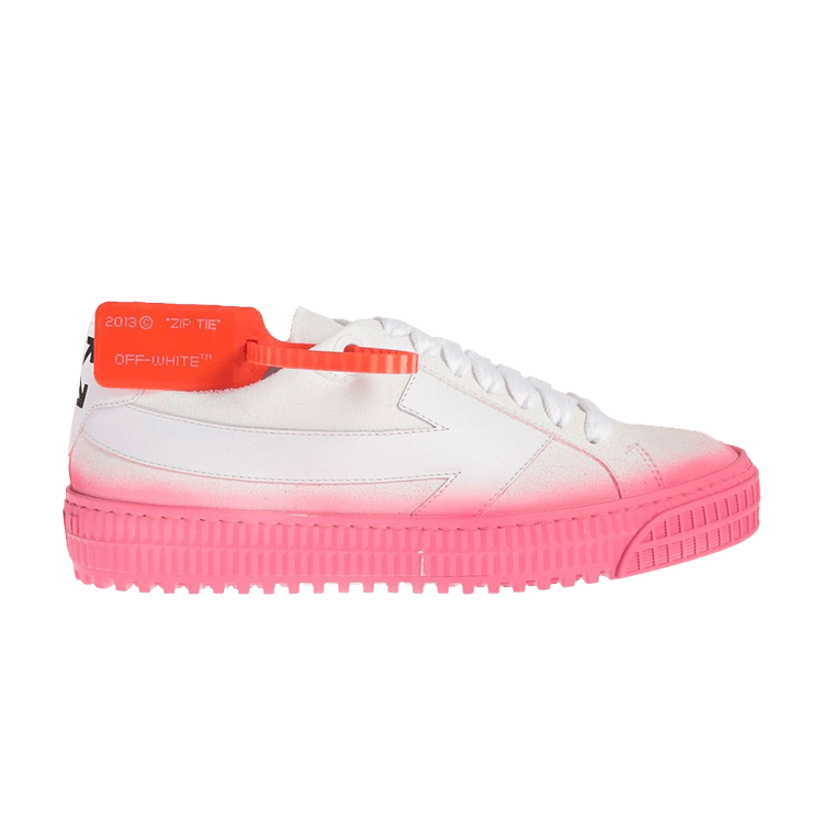 Off-White Wmns Arrow Low 'White Degrade Fuchsia' — White/Pink