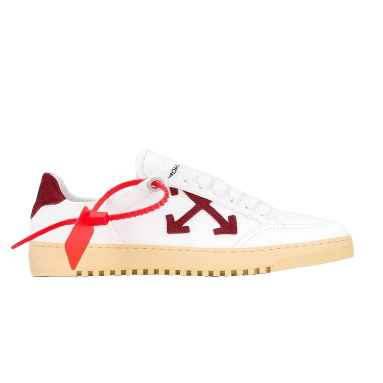 Off-White Wmns Arrow 2.0 'White Burgundy' — White/Burgundy
