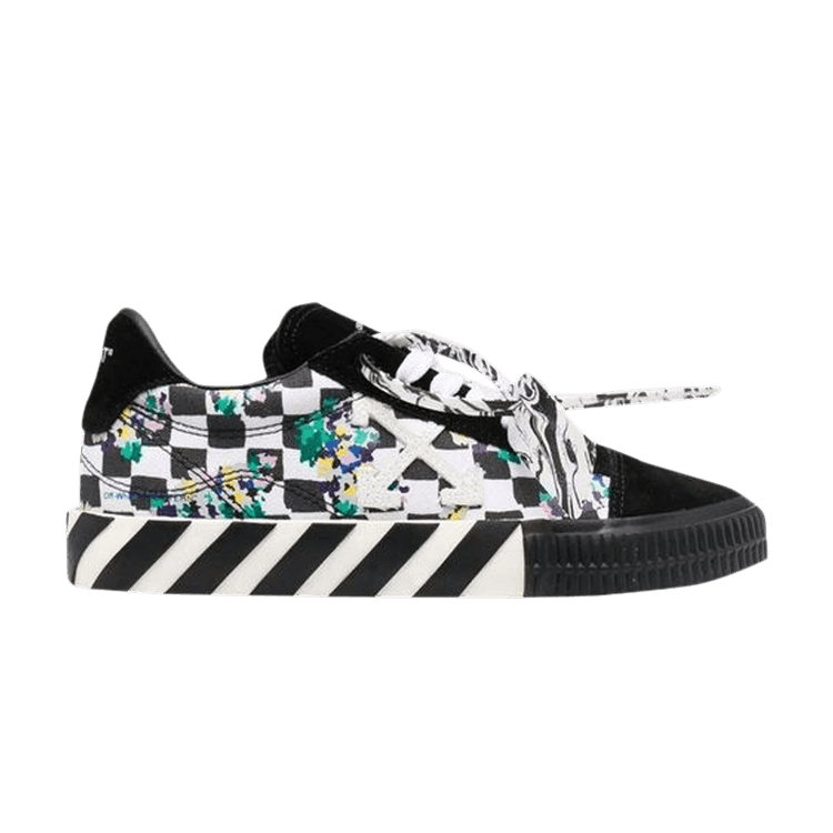 Off-White Wmns Vulc Sneaker 'Black White Check Digi Camo' — Black/White