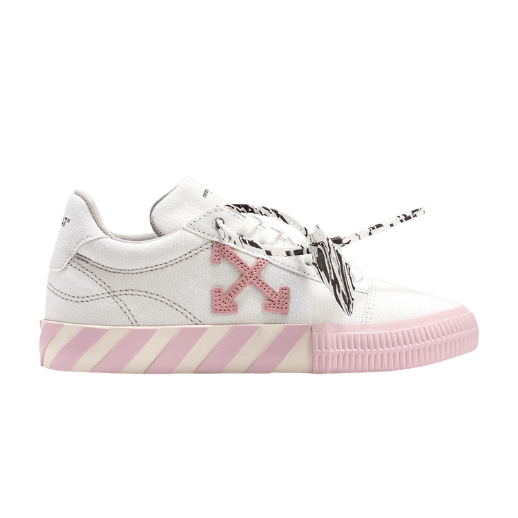 Off-White Wmns Vulc Sneaker 'White Pink' 2022 — White/Pink