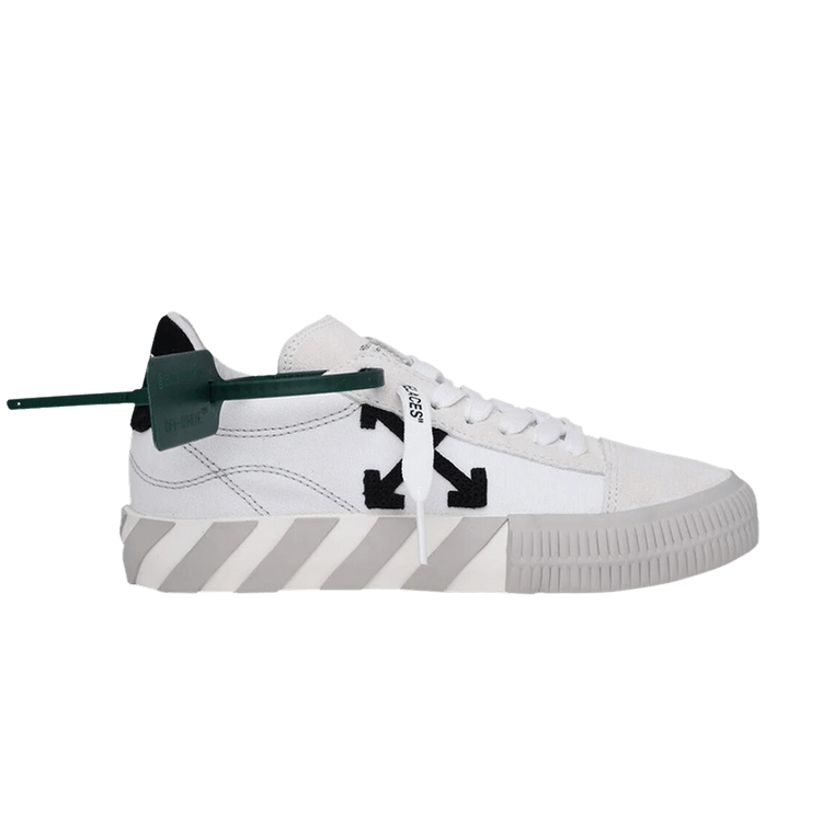 Off-White Wmns Vulc Sneaker 'White Beige' — White/Beige/Black