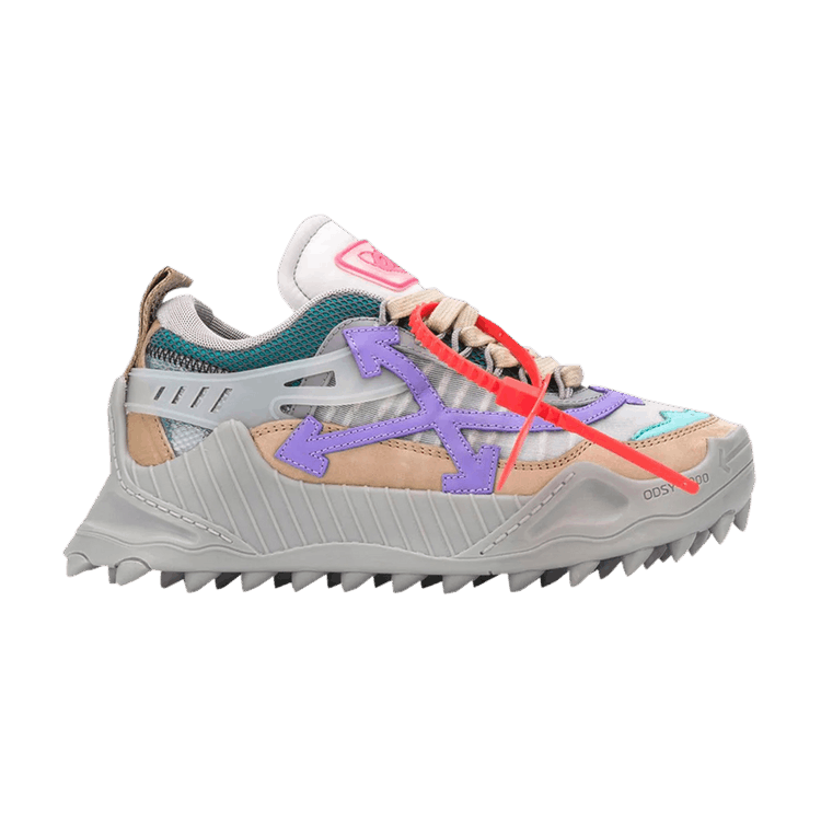 Off-White Wmns ODSY-1000 'Grey Violet' — Grey/Brown/Violet