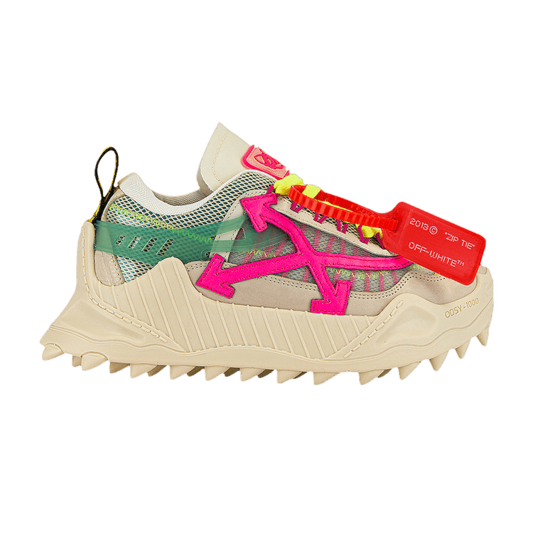 Off-White Wmns ODSY-1000 'Cream Fuchsia' — Cream/Fuchsia