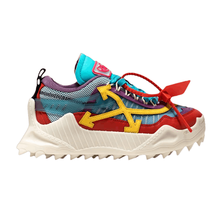 Off-White Wmns ODSY-1000 'Red Multi-Color' — Multi-Color