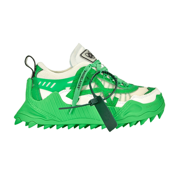 Off-White Wmns ODSY-1000 'White Green' — White/Green