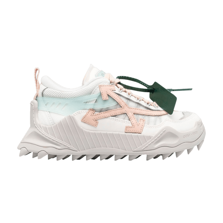 Off-White Wmns ODSY-1000 'Grey Powder Pink' — White/Light Grey/Powder Pink