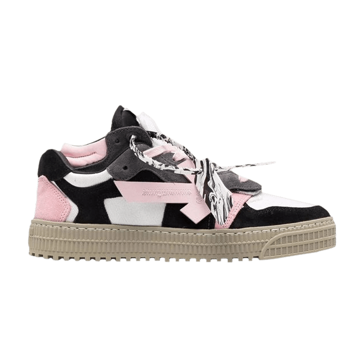 Off-White Wmns Off-Court 3.0 Floating Arrow Low 'Black Pink' — Black/Pink