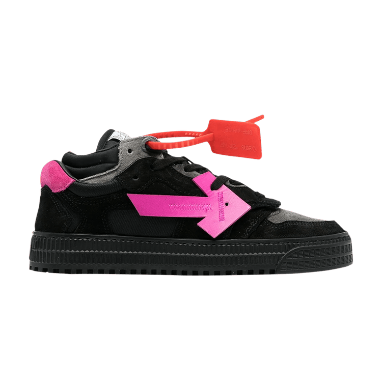 Off-White Wmns Off-Court 3.0 Low 'Black Fuchsia' — Black/Fuchsia