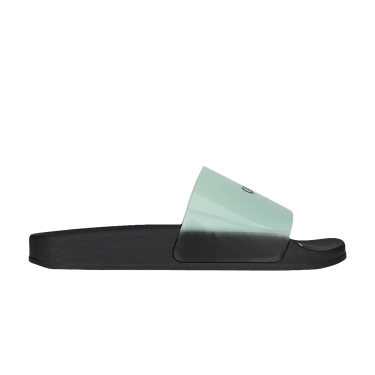 Off-White Wmns Pool Sliders 'Light Blue' — Light Blue/Black