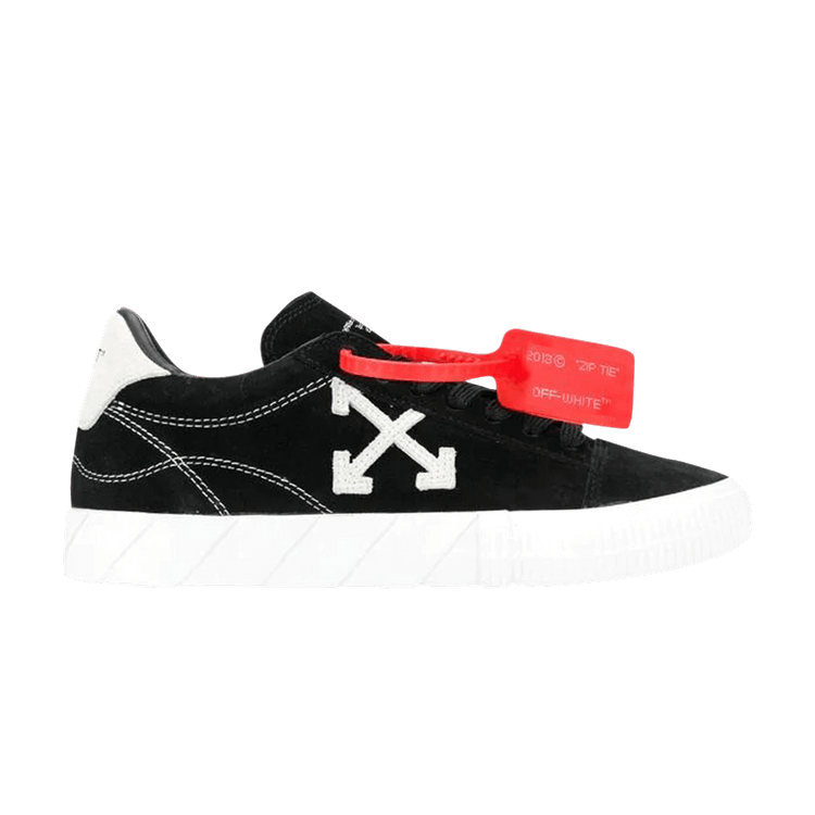 Off-White Wmns Vulc Sneaker 'Black' — Black/White