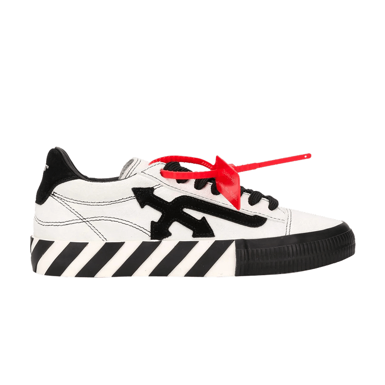 Off-White Wmns Arrow Vulcanized Low 'White Black' — White/Black