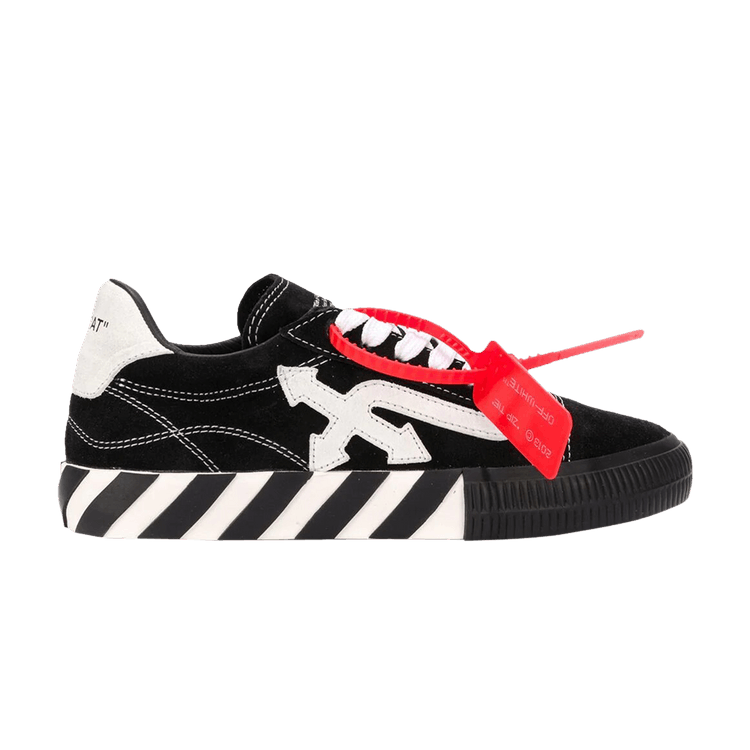Off-White Wmns Arrow Vulcanized Low 'Black White' — Black/White
