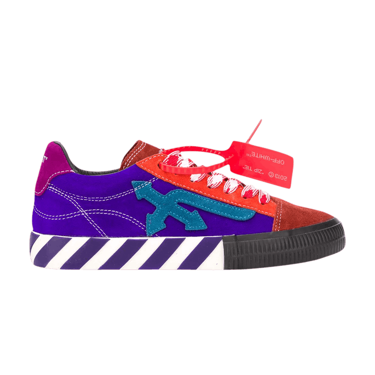 Off-White Wmns Arrow Vulcanized Low 'Multi-Color Blue' — Multi-Color/Blue
