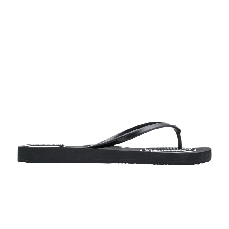 Off-White Wmns Flip Flops 'Black' — Black/White