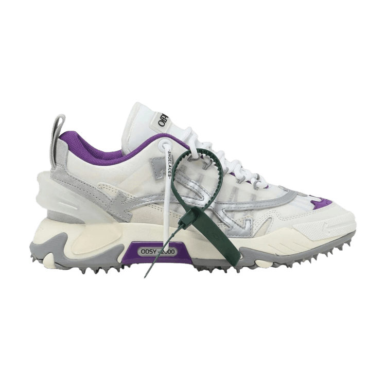 Off-White Wmns ODSY-2000 'White Light Grey Purple' — White/Light Grey/Purple