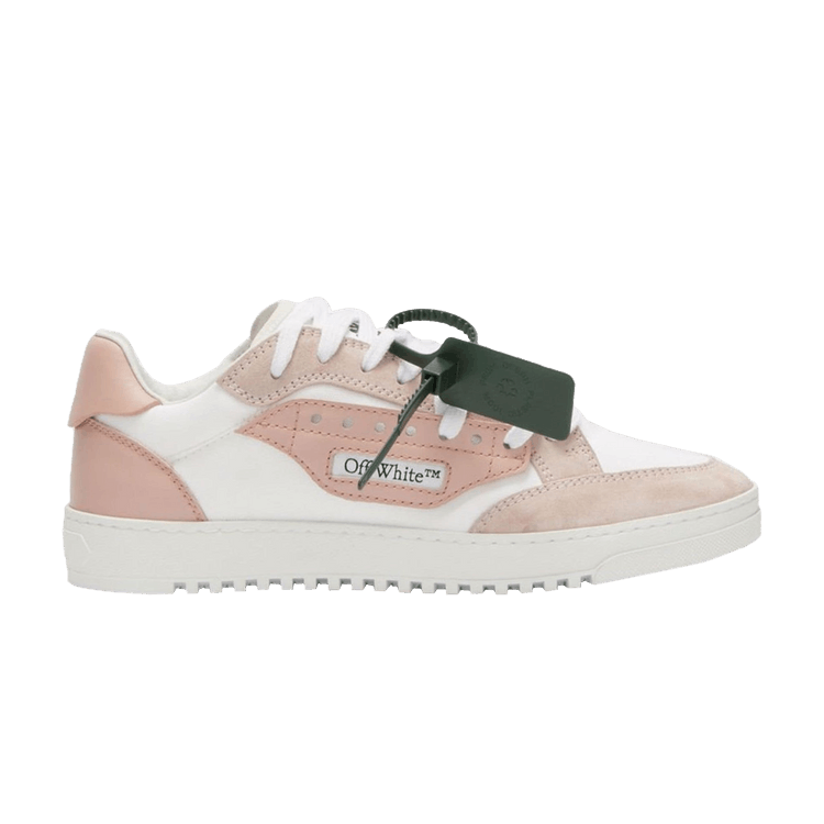 Off-White Wmns 5.0 Low 'White Grey Light Pink' — White/Light Pink