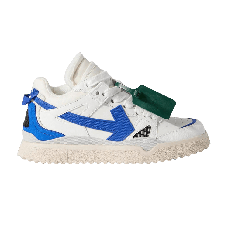 Off-White Wmns New Mid Sponge 'White Blue' — White/Blue